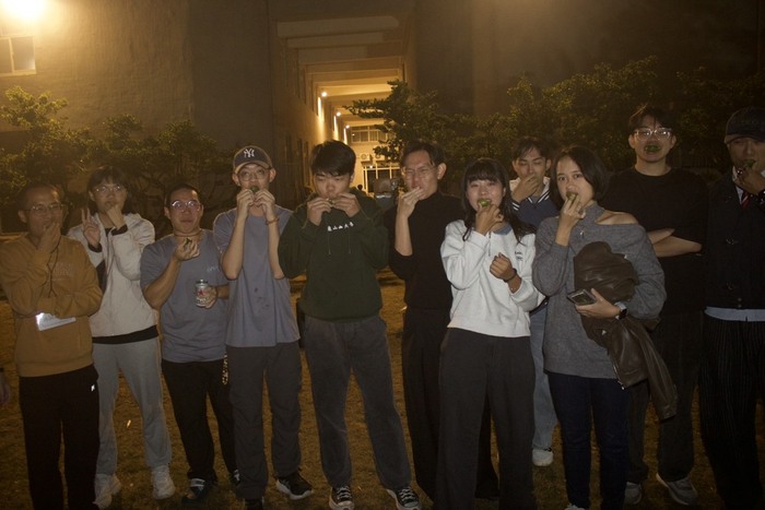 Family that won first place in the group game